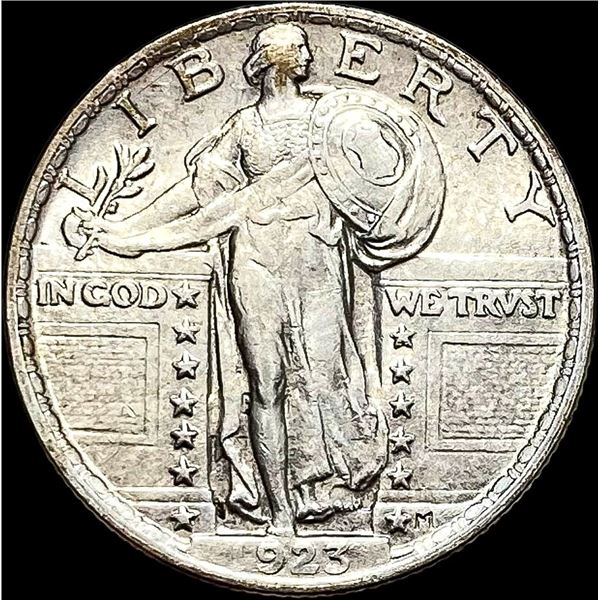 1923 Standing Liberty Silver Quarter CLOSELY UNCIRCULATED