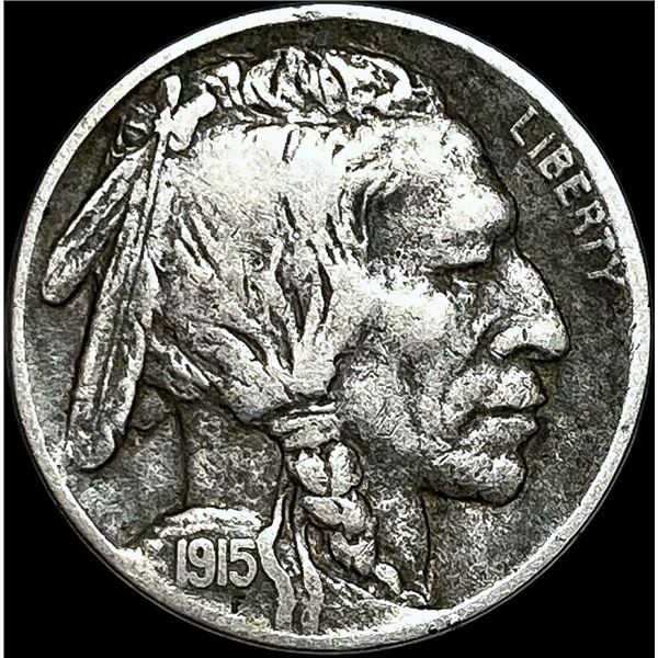 1915-D Buffalo Nickel LIGHTLY CIRCULATED