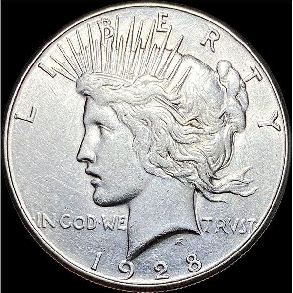1928-S Silver Peace Dollar UNCIRCULATED
