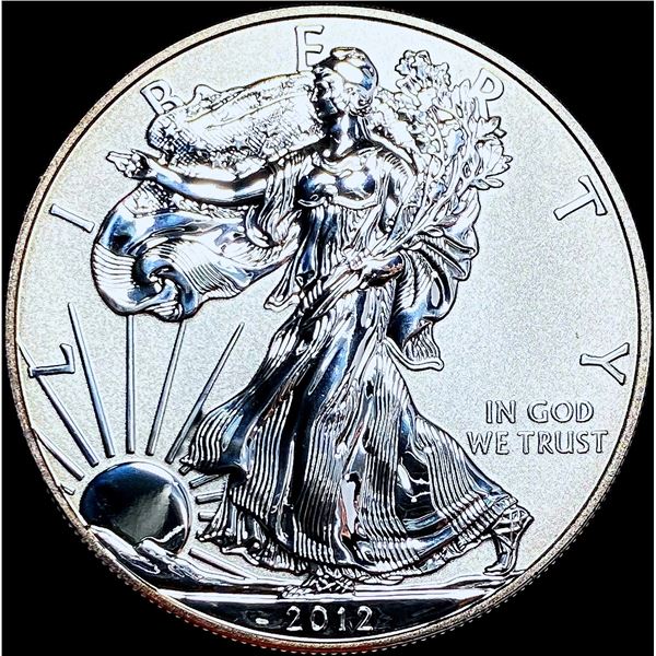 2012-S Rev. Proof 1oz Silver American Eagle GEM PROOF
