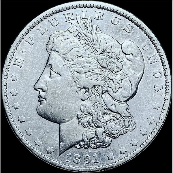 1891-O Silver Morgan Dollar CHOICE AU