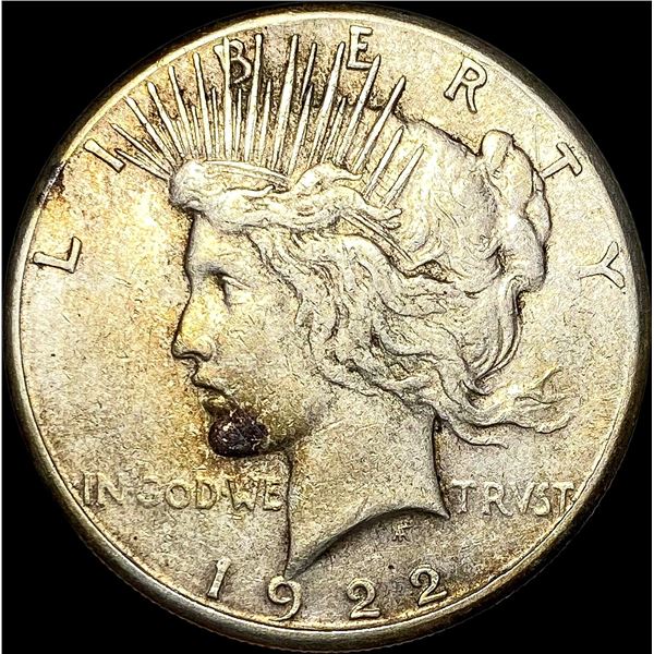 1922-S Silver Peace Dollar LIGHTLY CIRCULATED