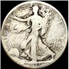 1921-S Silver Walking Liberty Half Dollar LIGHTLY CIRCULATED