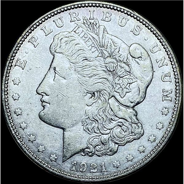 1921-D Silver Morgan Dollar CHOICE AU
