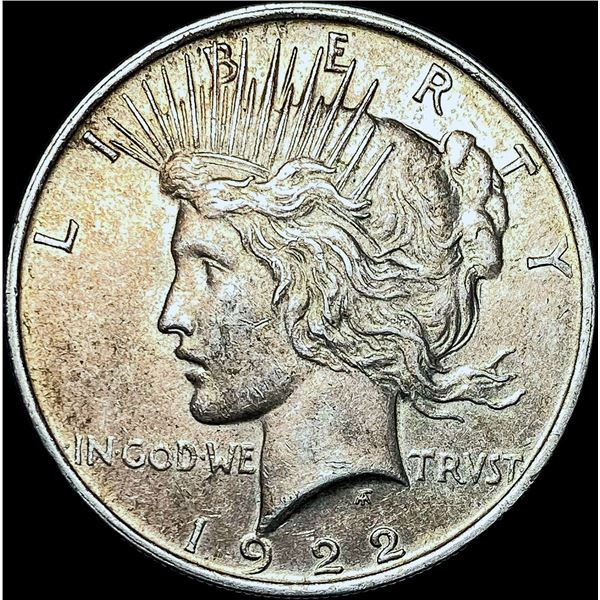 1922 Silver Peace Dollar CHOICE AU