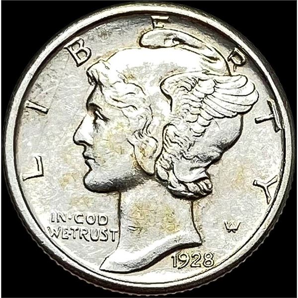 1928 Silver Mercury Dime UNCIRCULATED