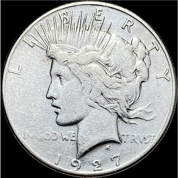 1927-S Silver Peace Dollar LIGHTLY CIRCULATED
