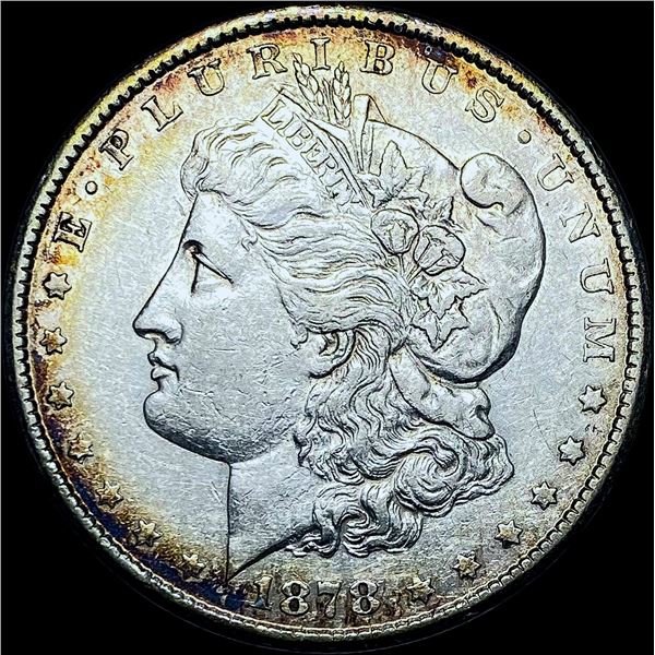 1878-CC Silver Morgan Dollar CHOICE AU