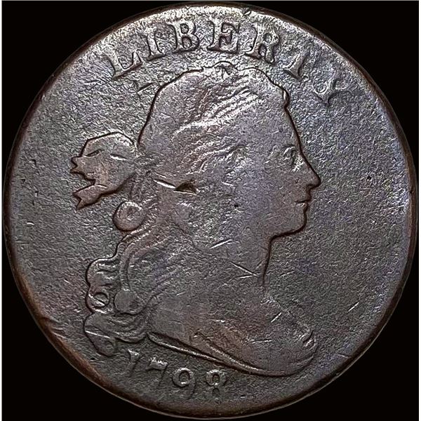 1798 Draped Bust Large Cent LIGHTLY CIRCULATED
