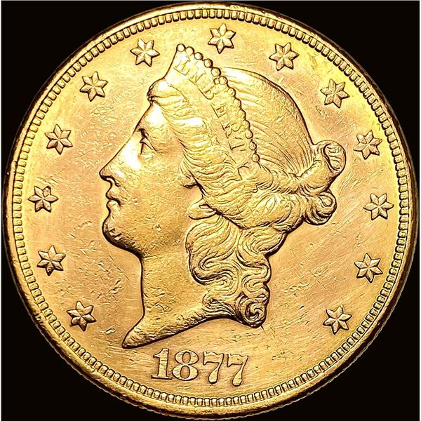 1877-S Gold $20 Liberty Head Double Eagle UNCIRCULATED