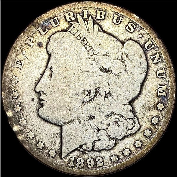 1892-CC Silver Morgan Dollar NICELY CIRCULATED