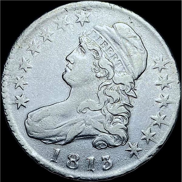 1813 Capped Bust Half Dollar CHOICE AU