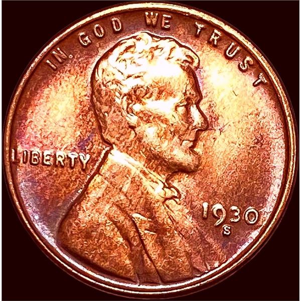 1930-S Lincoln Wheat Cent SUPERB GEM BU
