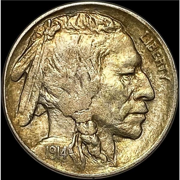 1914 Buffalo Nickel CHOICE AU