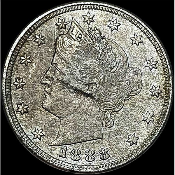 1888 Liberty Head Nickel CLOSELY UNCIRCULATED