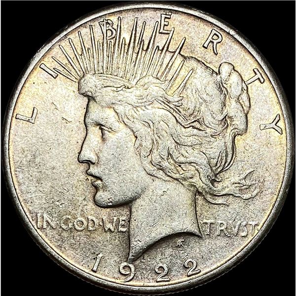1922-S Silver Peace Dollar CLOSELY UNCIRCULATED