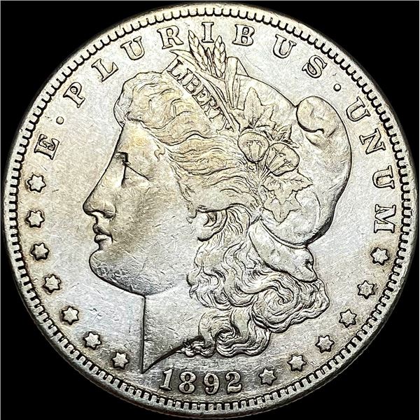 1892-S Silver Morgan Dollar CLOSELY UNCIRCULATED