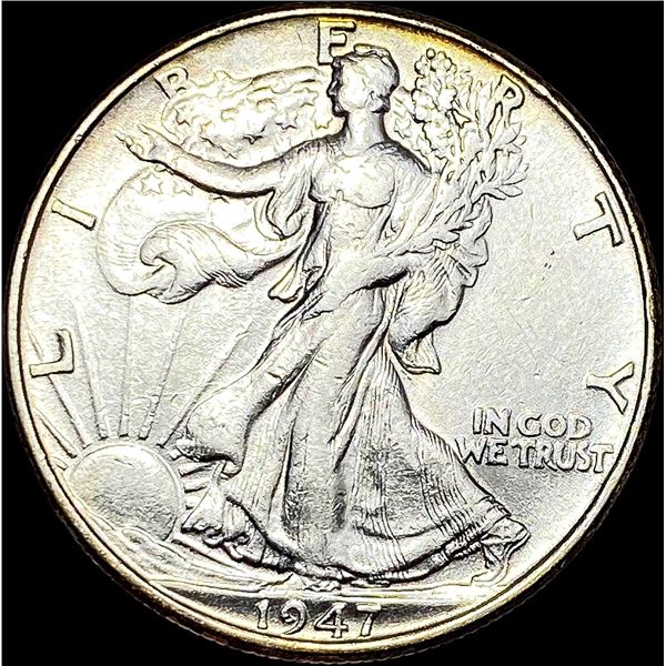 1947 Walking Liberty Half Dollar CLOSELY UNCIRCULATED