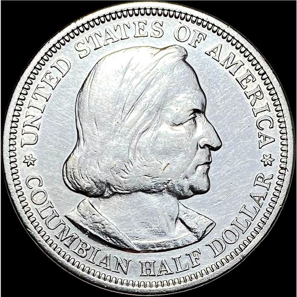 1892 Silver Columbian Half Dollar HIGH GRADE