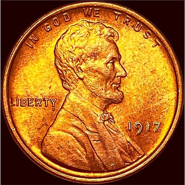 1917 Lincoln Wheat Cent SUPERB GEM BU