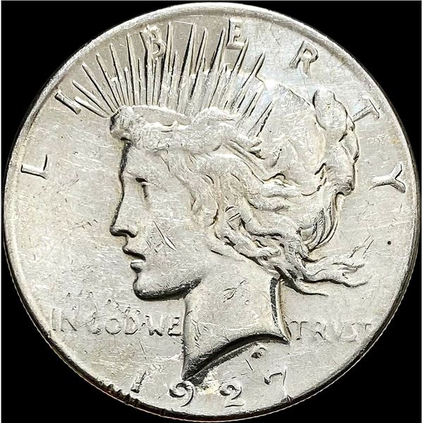 1927-S Peace Silver Dollar CLOSELY UNCIRCULATED