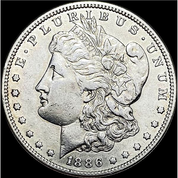 1886-S Silver Morgan Dollar CLOSELY UNCIRCULATED