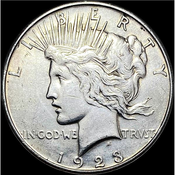 1923-D Silver Peace Dollar CLOSELY UNCIRCULATED