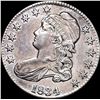 Image 1 : 1834 Capped Bust Half Dollar CLOSELY UNCIRCULATED