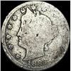 Image 1 : 1885 Liberty Head Nickel NICELY CIRCULATED