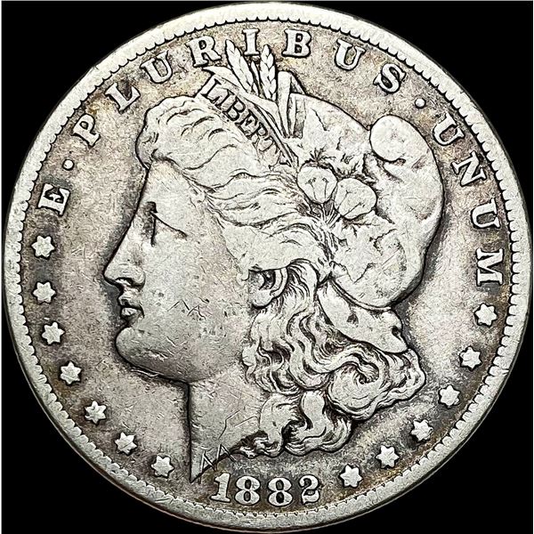 1882-CC Silver Morgan Dollar LIGHTLY CIRCULATED
