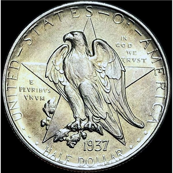 1937 Silver Texas Independence Half Dollar SUPERB GEM BU