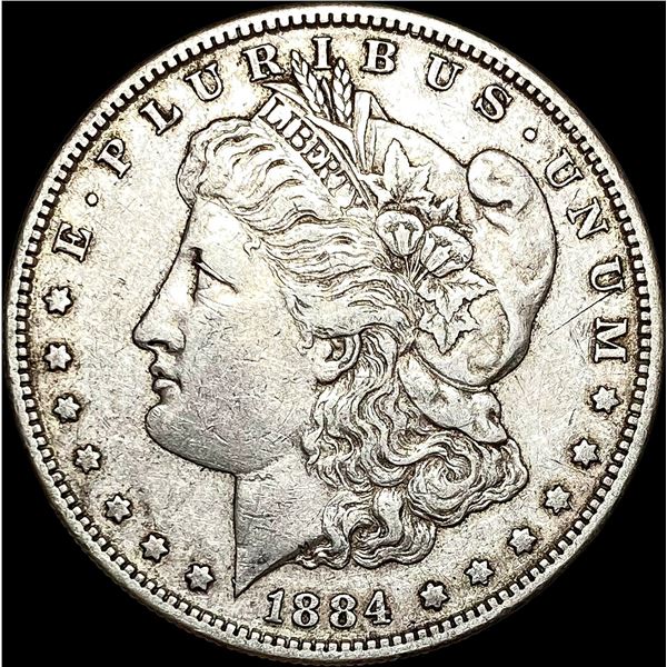 1884-S Silver Morgan Dollar LIGHTLY CIRCULATED