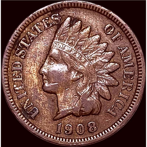 1908-S Indian Head Cent CLOSELY UNCIRCULATED