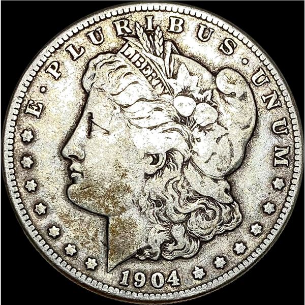 1904-S Silver Morgan Dollar LIGHTLY CIRCULATED