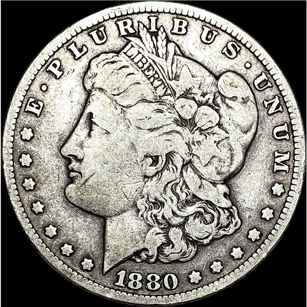 1880-CC Silver Morgan Dollar LIGHTLY CIRCULATED