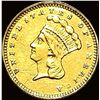 Image 1 : 1862 Gold $1 Indian Head Type 3 HIGH GRADE