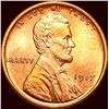 Image 1 : 1917 Lincoln Wheat Cent GEM BU