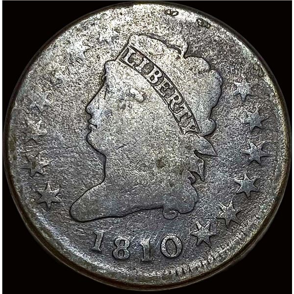 1810 Classic Head Large Cent NICELY CIRCULATED