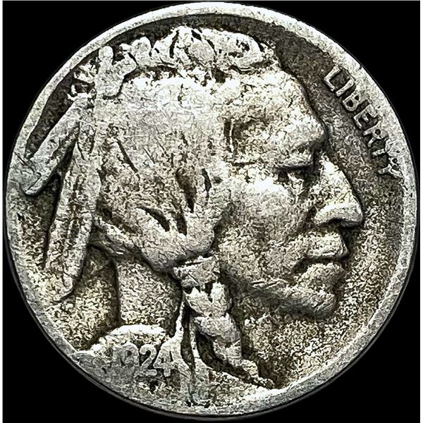 1924-S Buffalo Nickel LIGHTLY CIRCULATED