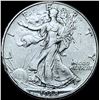 1938-D Silver Walking Liberty Half Dollar CHOICE AU
