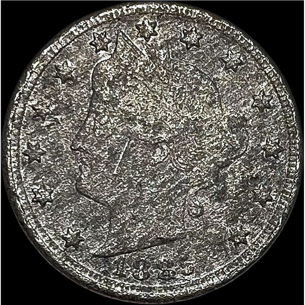1885 Liberty Head Nickel No Cents HIGH GRADE