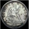 1875-S Silver Seated Liberty Quarter CHOICE AU