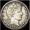 1901-O Silver Barber Quarter LIGHTLY CIRCULATED