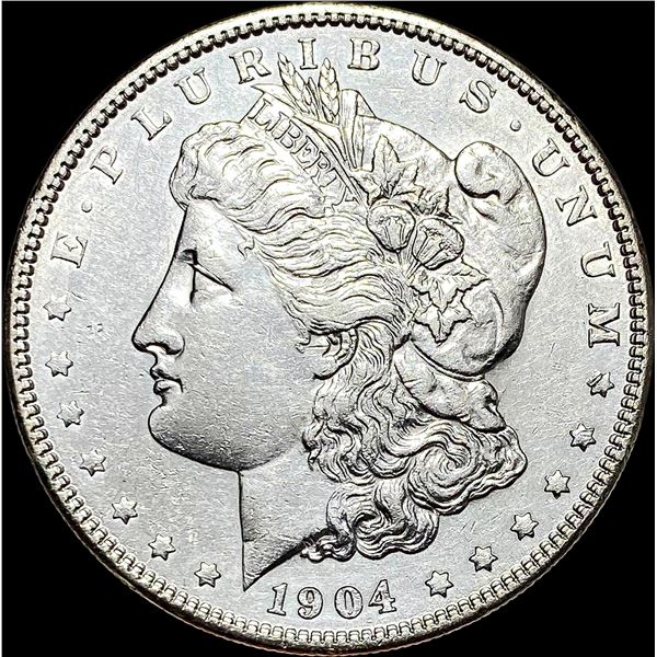 1904 Morgan Silver Dollar CLOSELY UNCIRCULATED