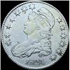 1824 Capped Bust Half Dollar CHOICE AU