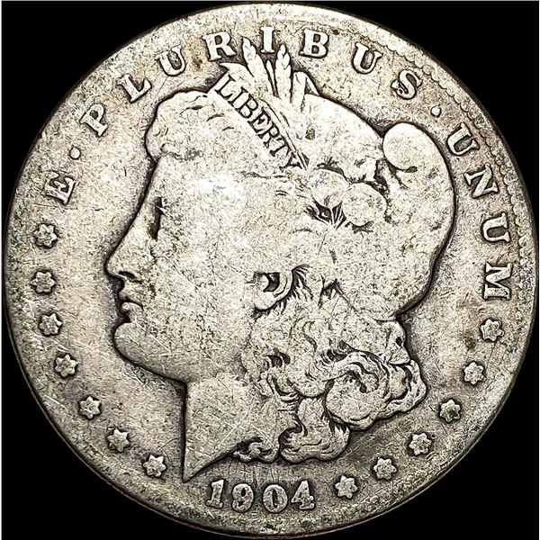 1904-S Silver Morgan Dollar NICELY CIRCULATED