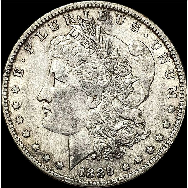 1889-O Silver Morgan Dollar ABOUT UNCIRCULATED