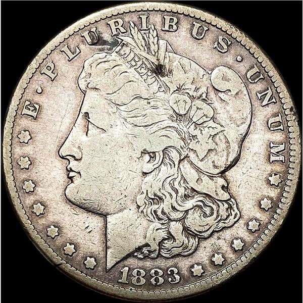 1883-CC Silver Morgan Dollar LIGHTLY CIRCULATED
