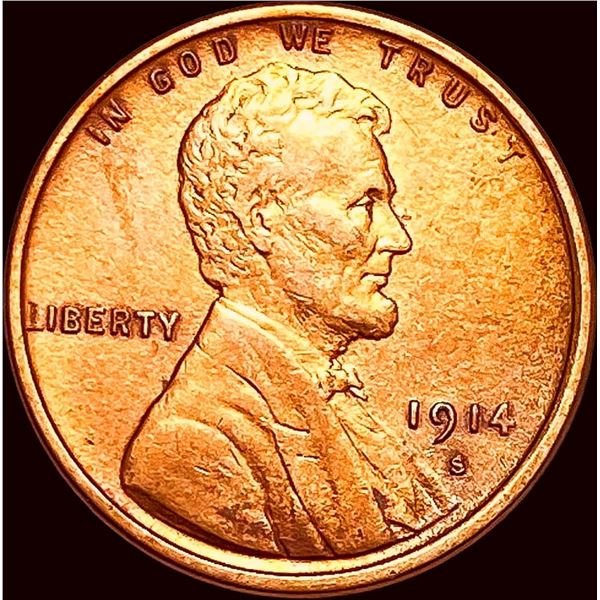 1914-S Lincoln Wheat Cent UNCIRCULATED