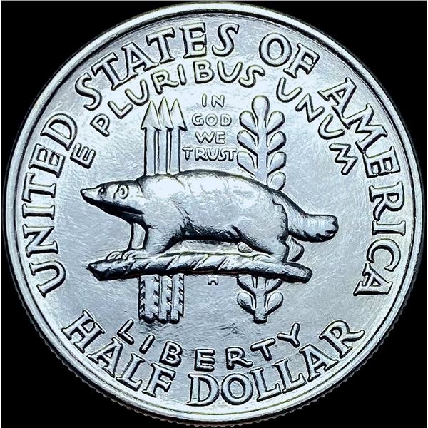 1936 Silver Wisconsin Half Dollar CHOICE BU